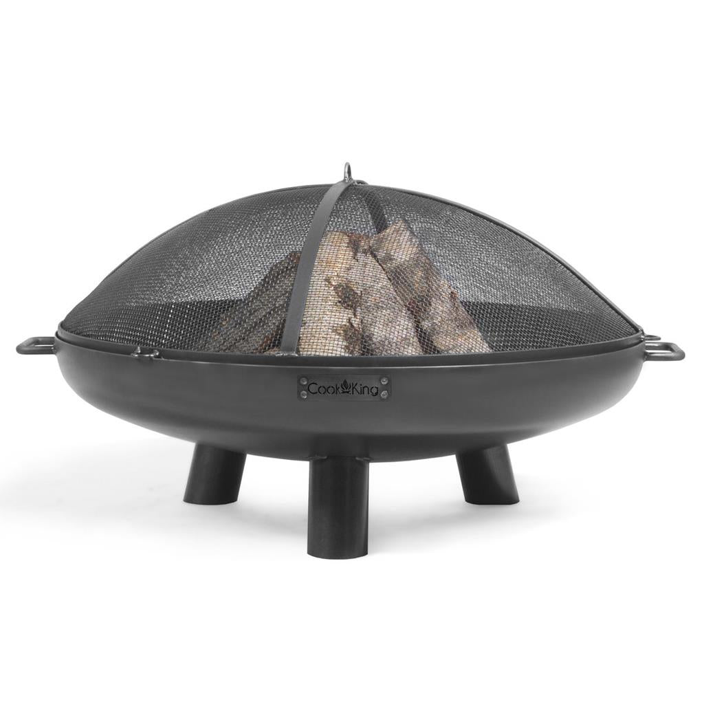 Set CookKing Feuerschale BALI + Funkenschutz, 60 - 80 cm Durchmesser
