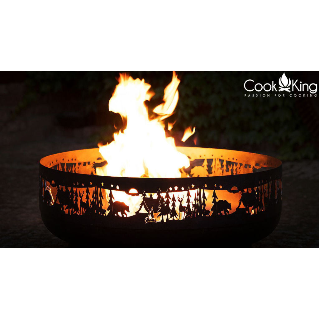 CookKing Feuerschale FOREST, 80 cm Durchmesser