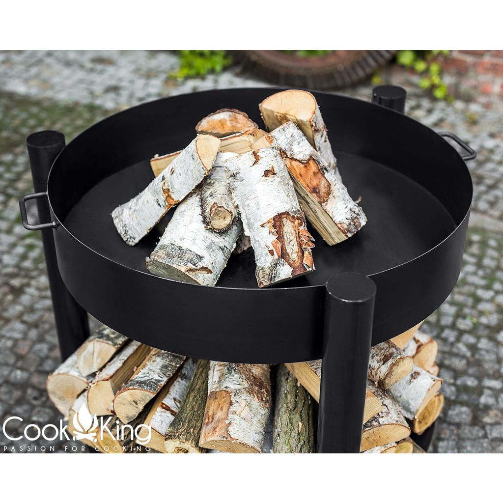 CookKing Feuerschale MONTANA HOCH, 60 - 80 cm Durchmesser